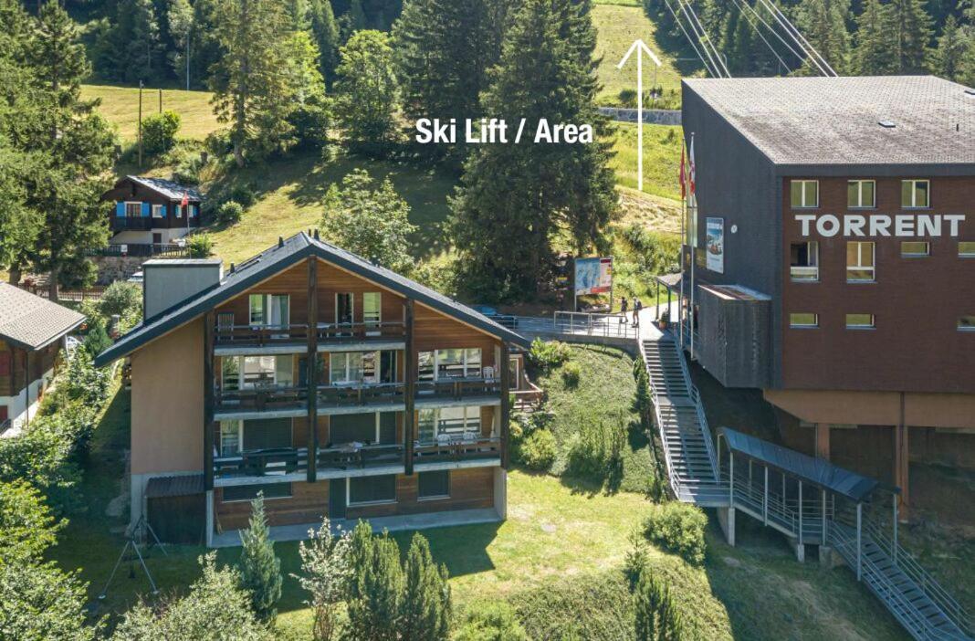 Haus Tarbey Appartement Leukerbad Buitenkant foto